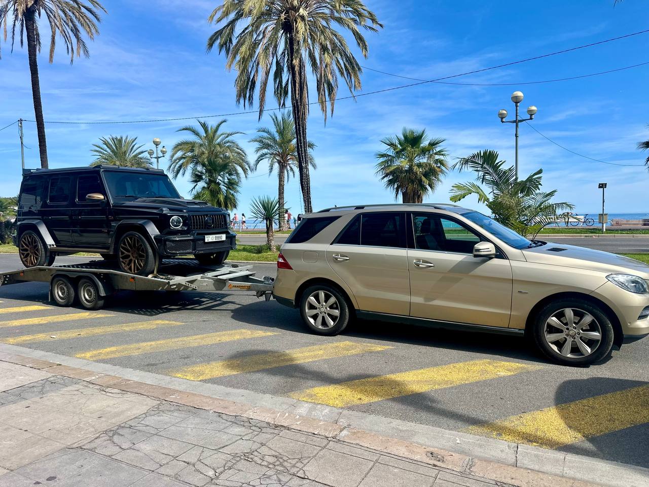 Мой эвакуатор и команда TRANS CAR